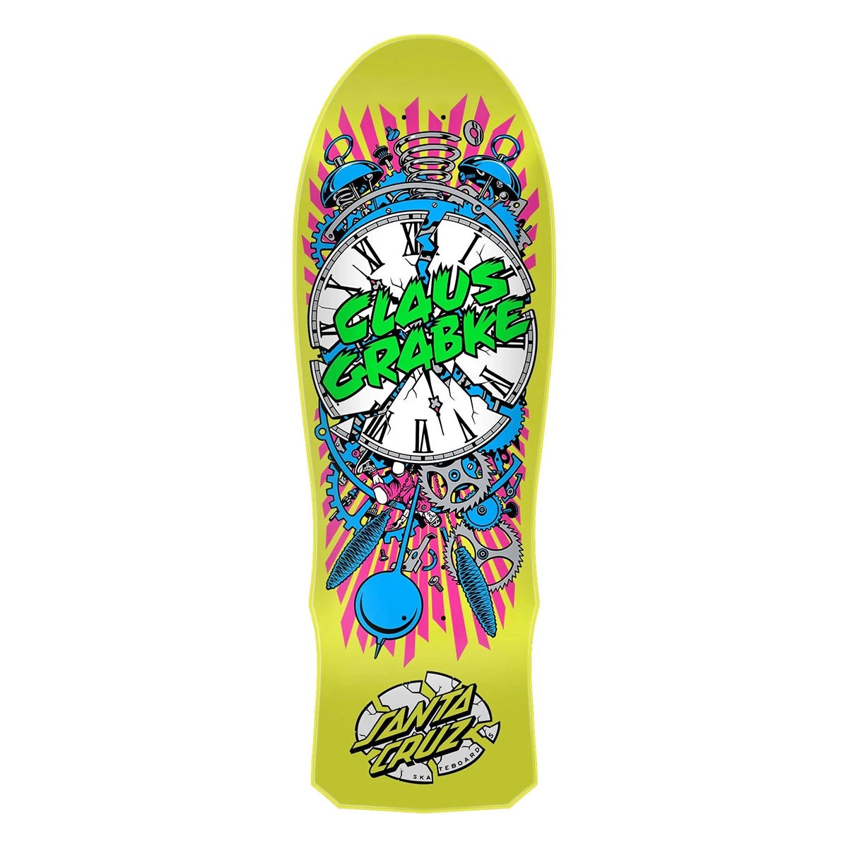 Santa Cruz - Grabke Exploding Clock Reissue - 10.04”