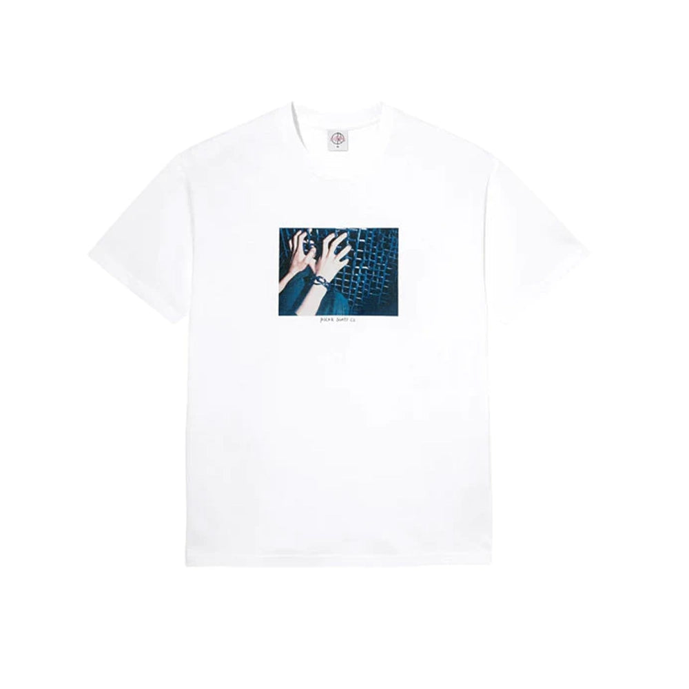 Polar - Caged Hands Tee - white