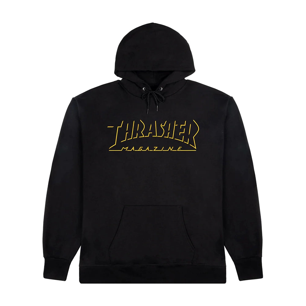 Thrasher - Shadow Mag Logo Hoodie - Black