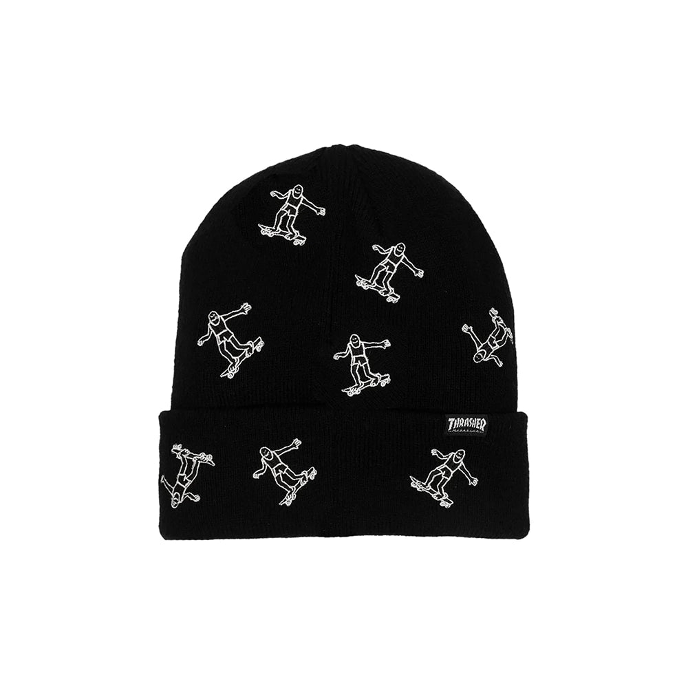 Thrasher - Gonz Pattern Beanie - Black