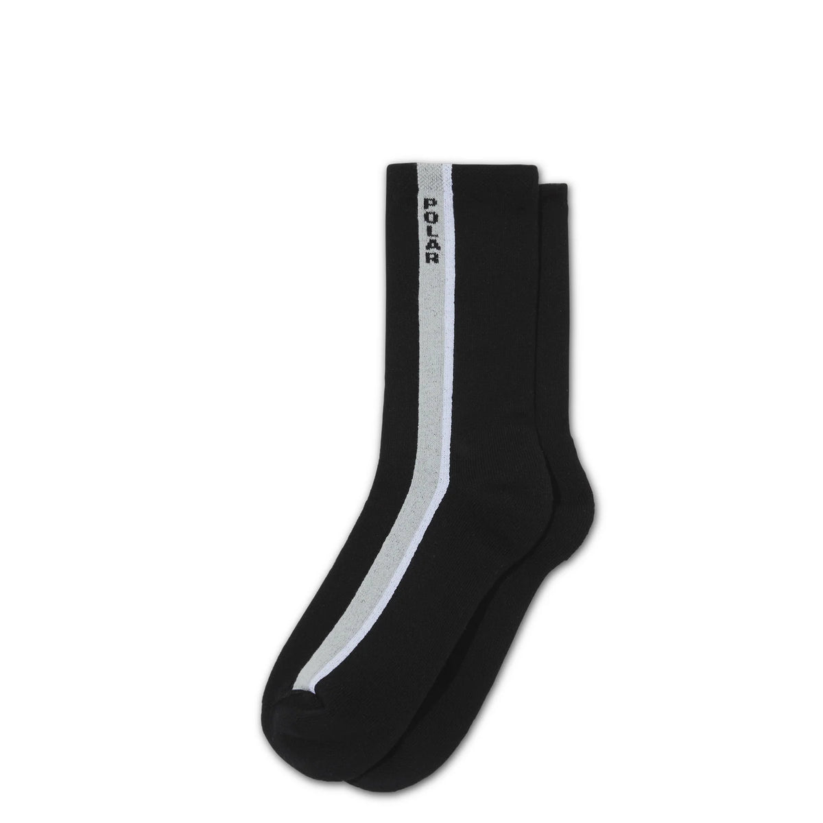 Polar - Business Socks Side Stripe - Black