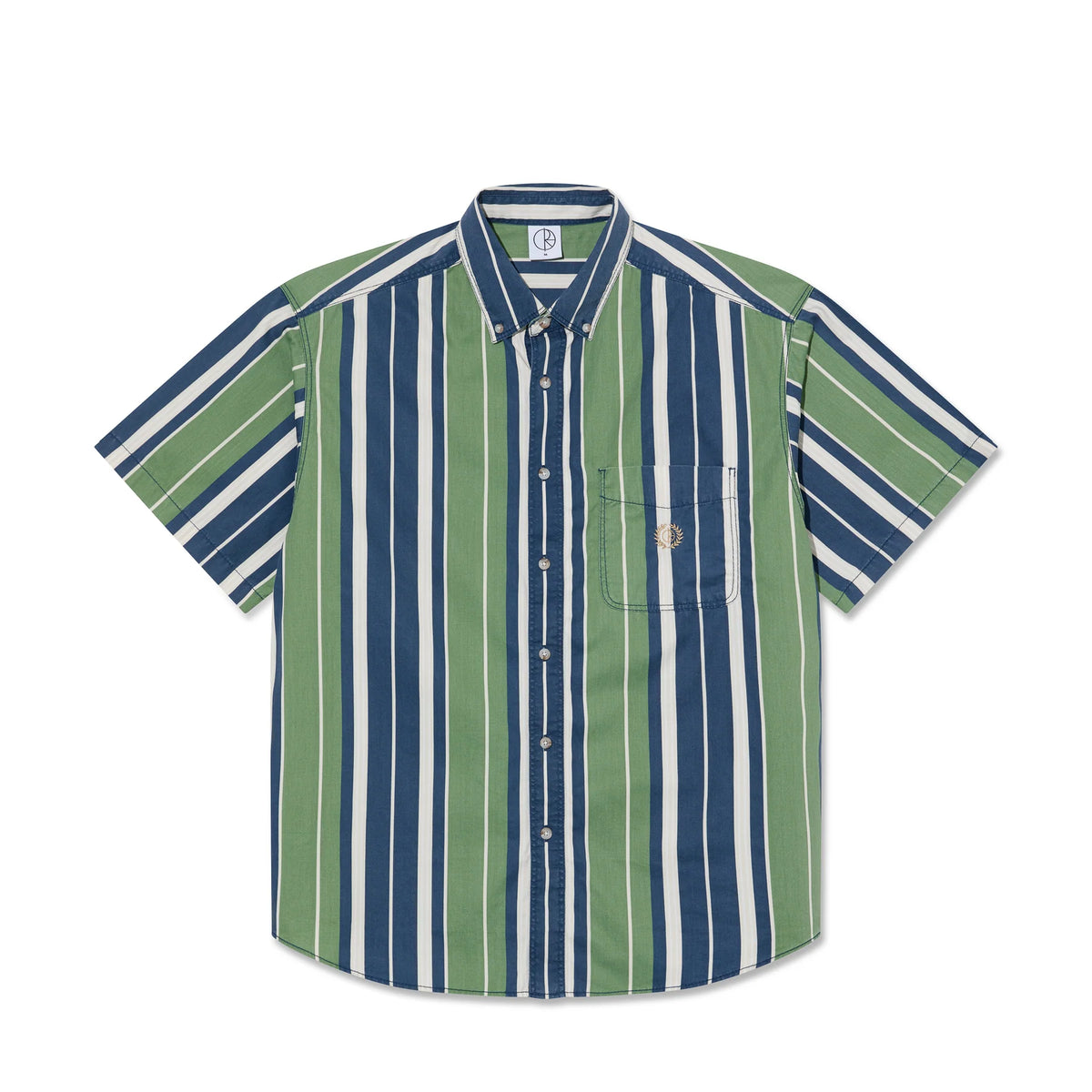 Polar - Ted Shirt - Green/Blue