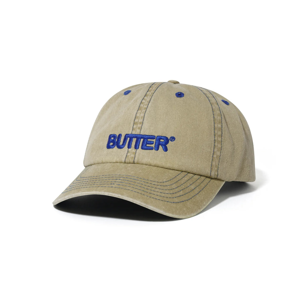 Butter - Rounded Logo 6 Panel - Washed Sand