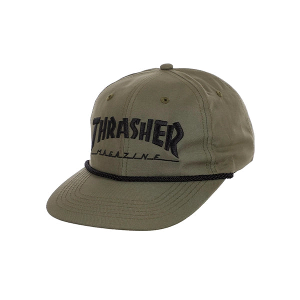 Thrasher - Rope Snapback - Olive