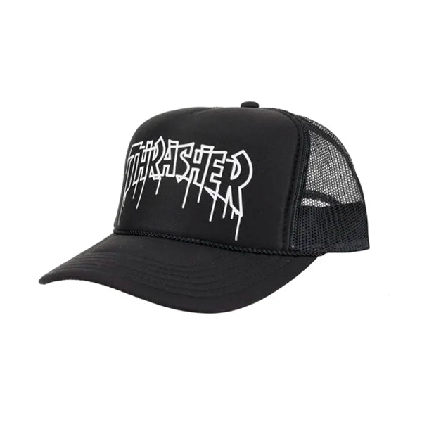 Thrasher - One-Liner Trucker - Black