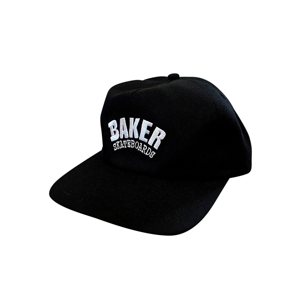 Baker - Arch Logo Snapback - Black