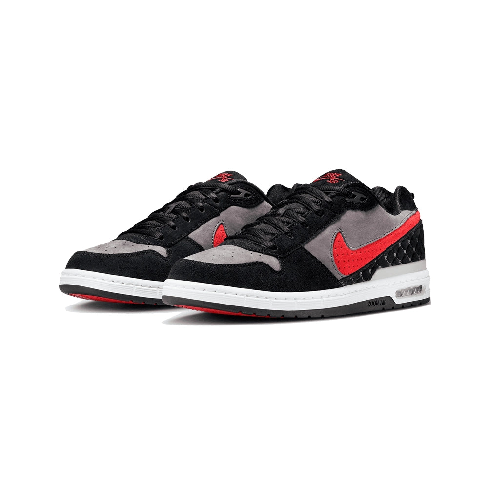 Nike SB - Paul Rodriguez Zoom Air Low - BLACK/VARSITY RED-FLINT GREY