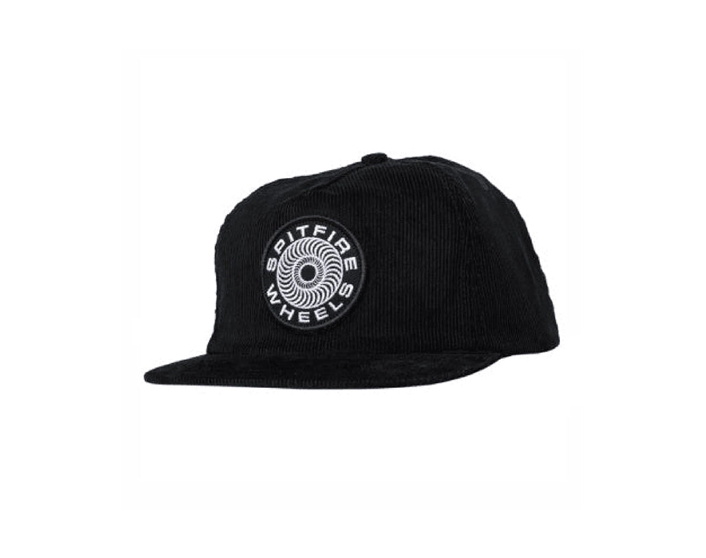 Spitfire - Classic '87 Swirl Patch Snapback - Black White