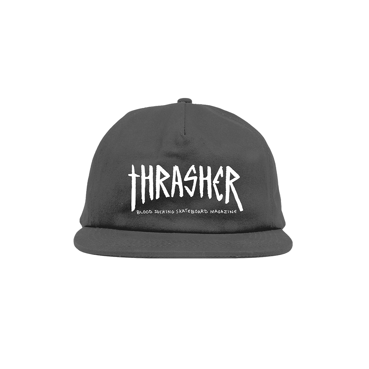 Thrasher X Toy Machine Scratch Snapback - Grey