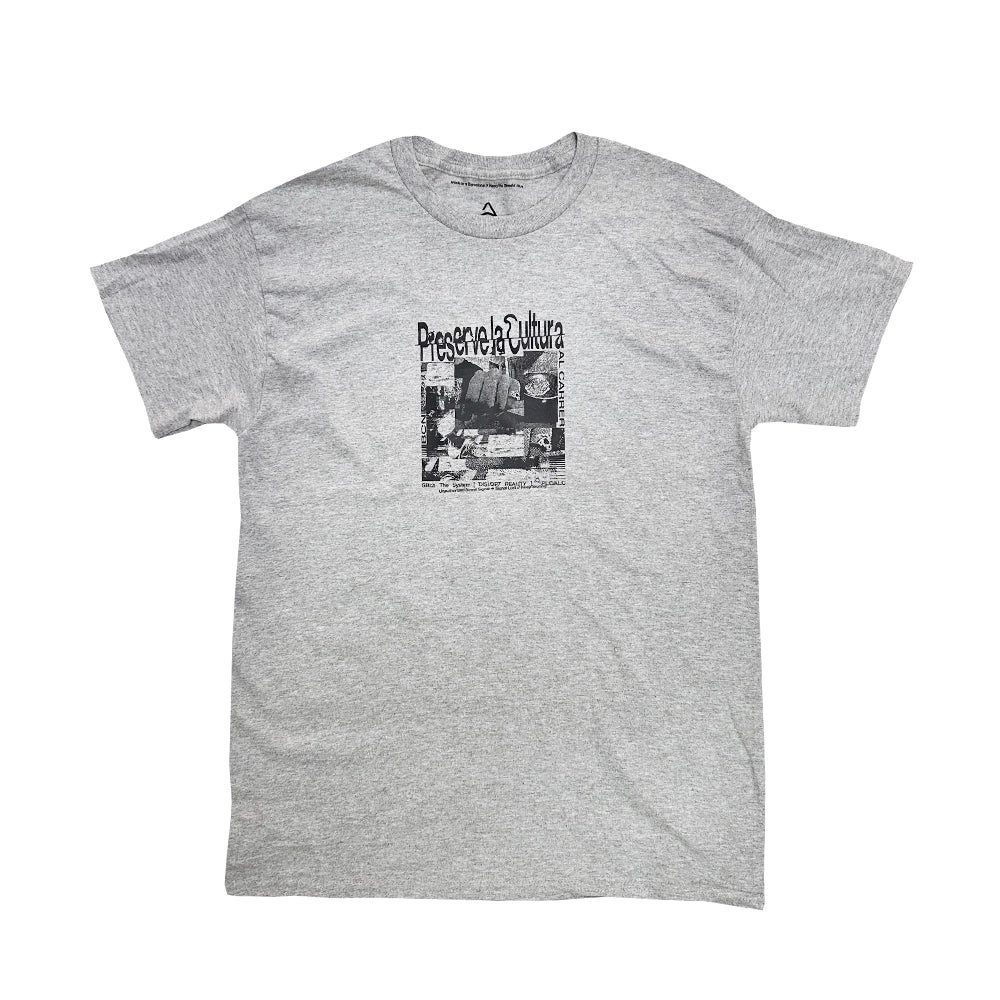 Al Carrer - Glitch The System Tee - Grey