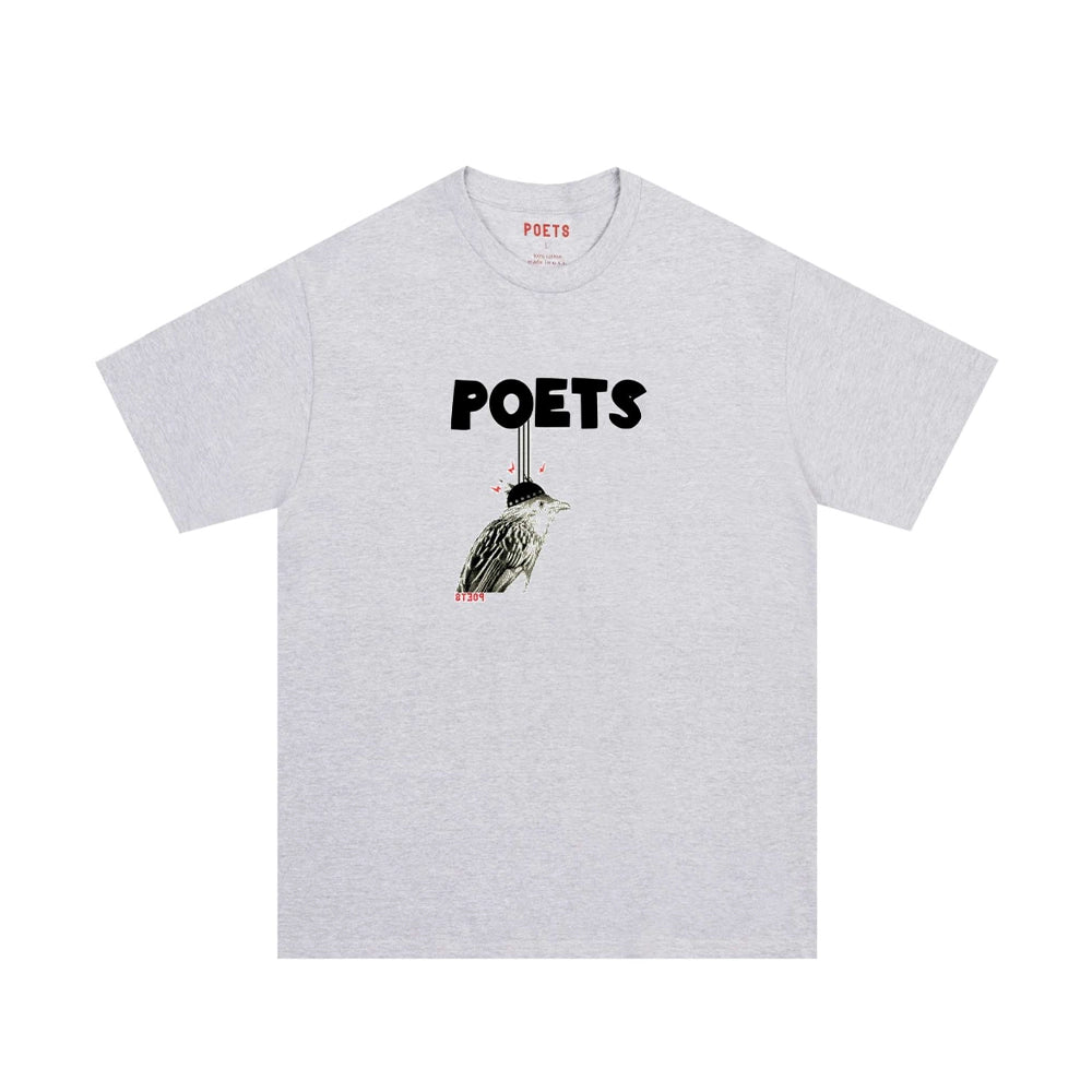Poets - CuckooTee - Heather Grey