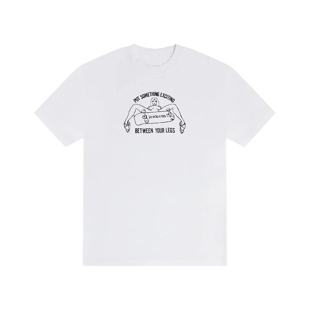 Jenkem - Legs Tee - White