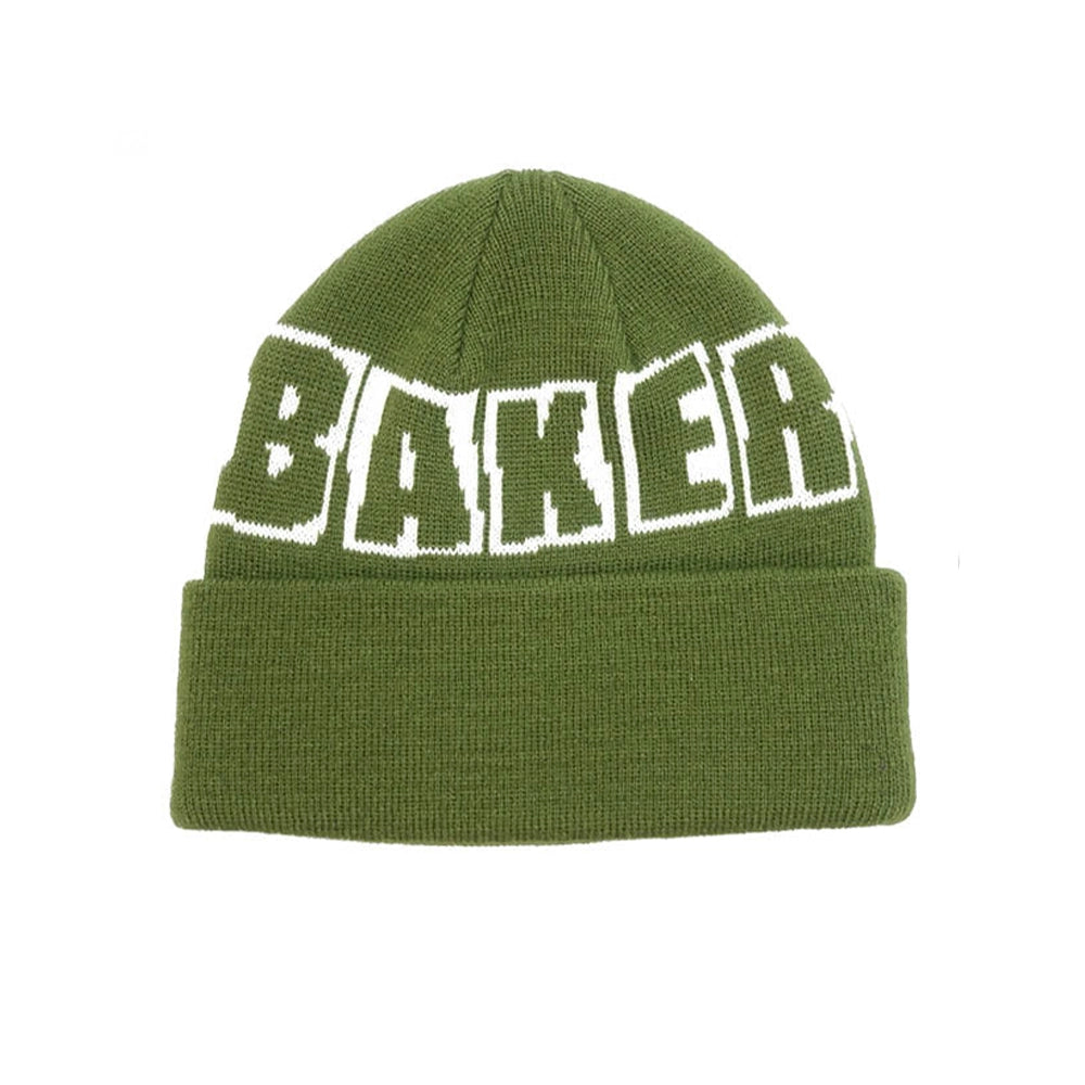 Baker - Brand Logo Beanie - Green