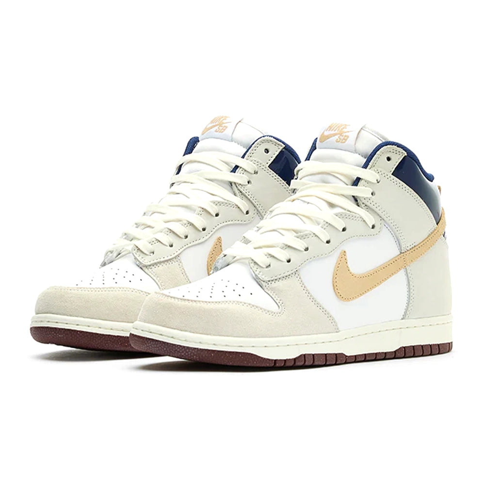 Nike SB - Dunk High Pro QS - White/Ivory-SandDune