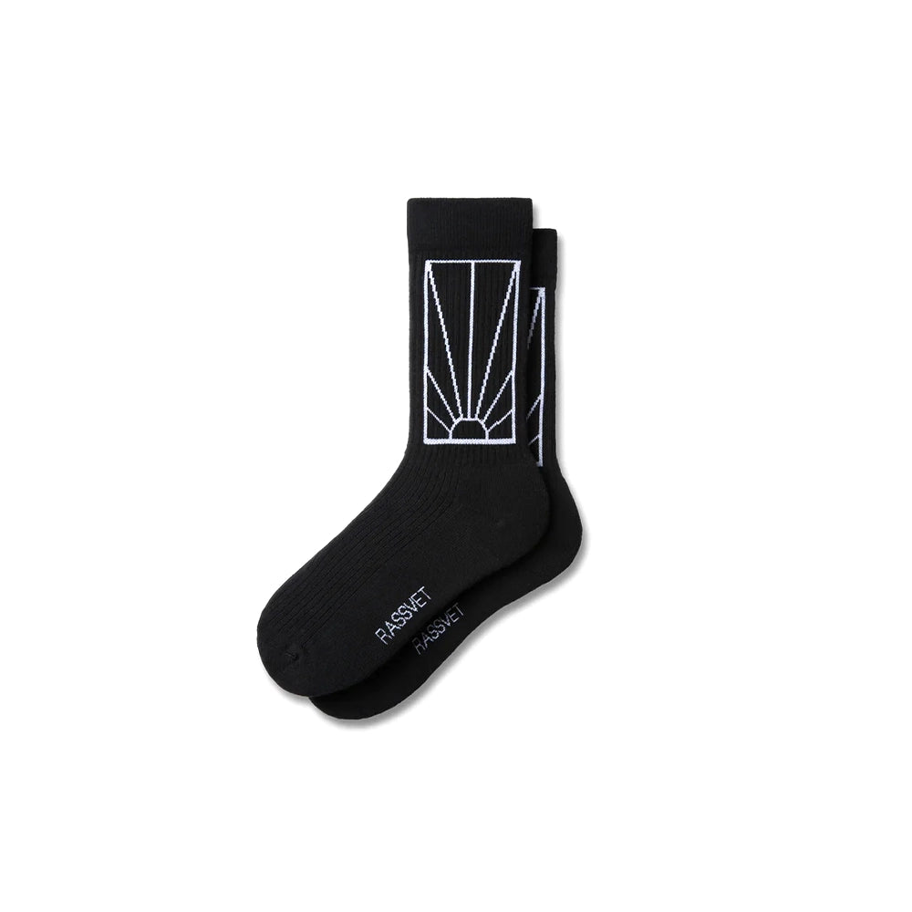 Rassvet - Logo Socks - Black