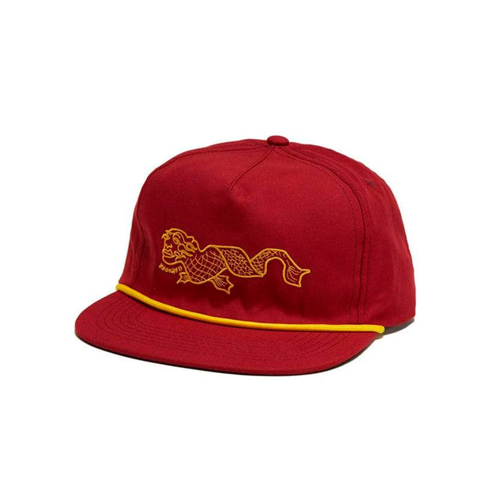 Krooked - Slow Feet Snapback Hat - Burgundy