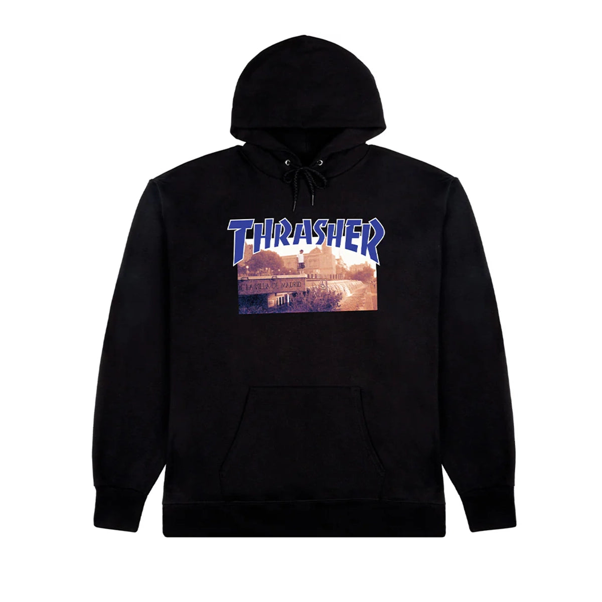 Thrasher X Welcome - Cardiel De La Villa Hoodie - Black
