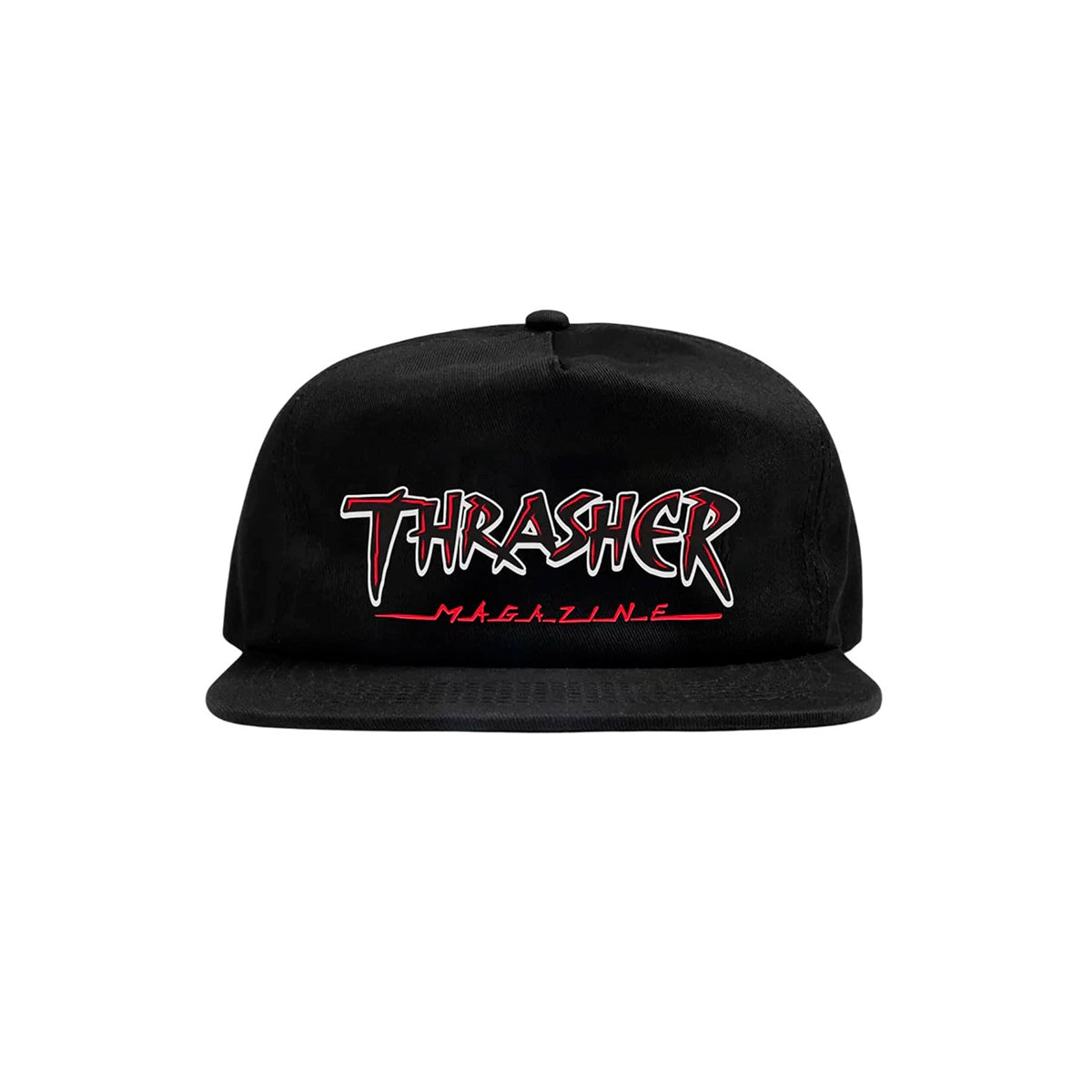 Thrasher - Slash Snapback - Black