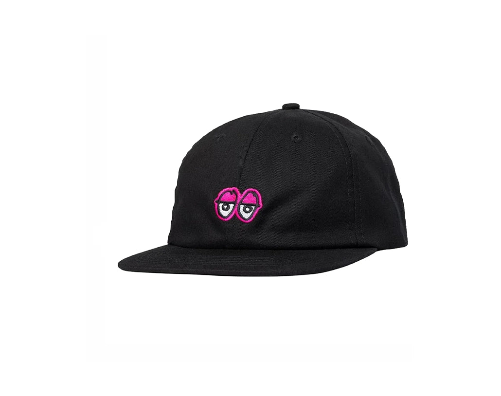 Krooked - Eyes Strapback - Black/Pink