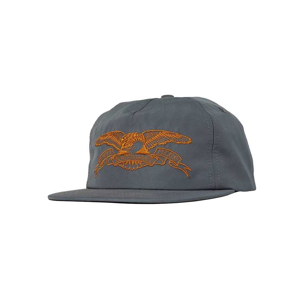 Anti hero - Basic Eagle Snapback - Charcoal Orange