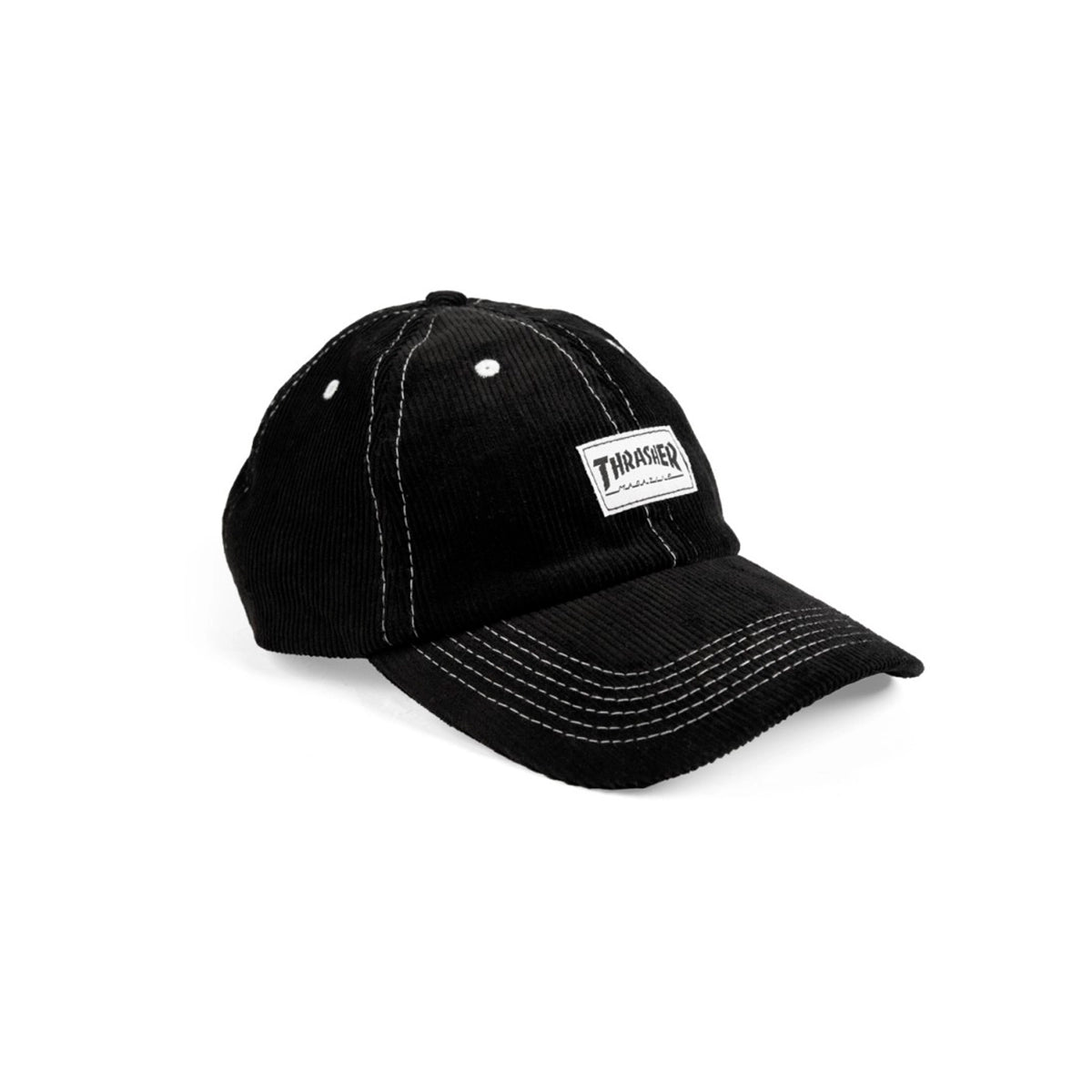 Thrasher - Corduroy Old Timer Hat - Black