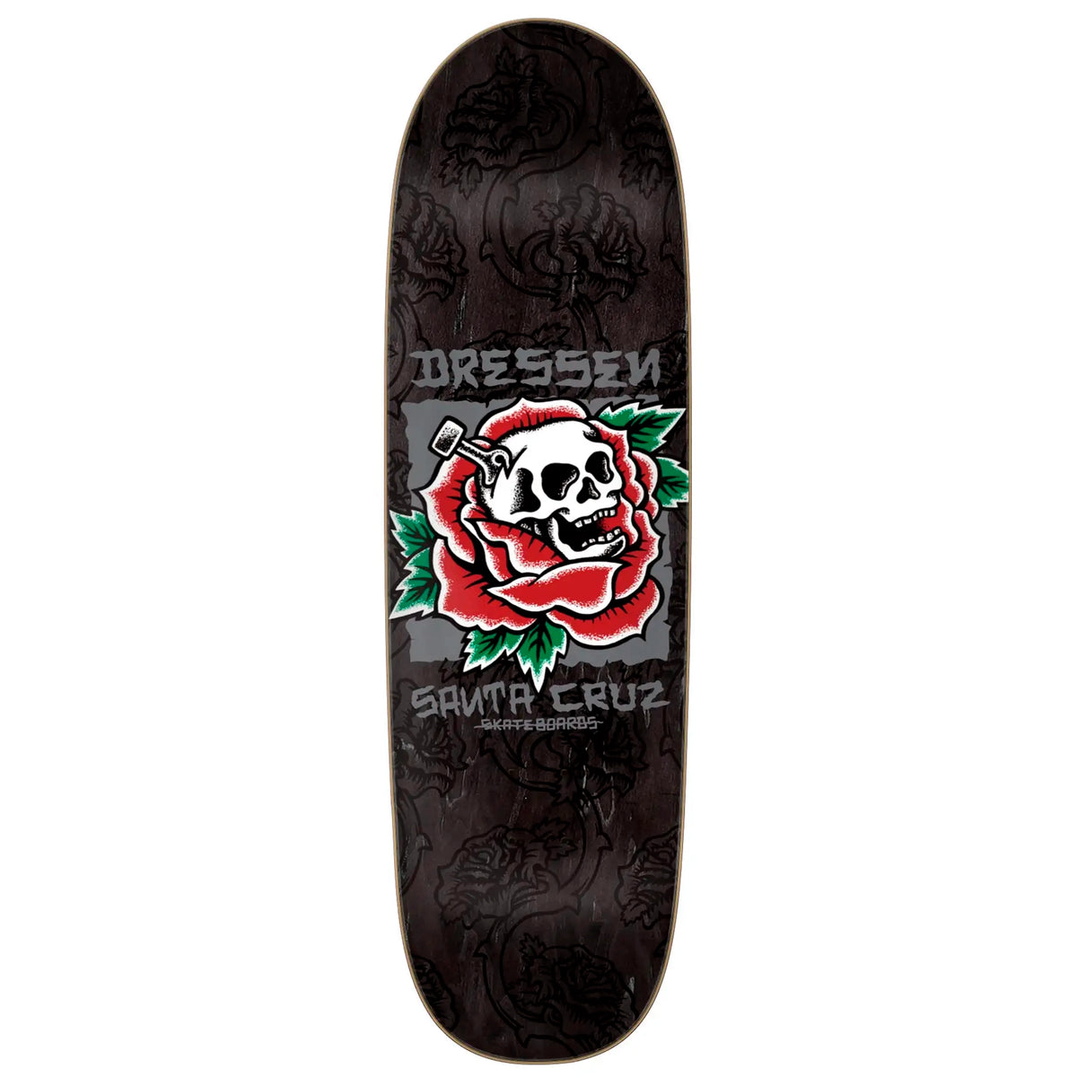 Santa Cruz - Dressen Skull Rose Pro - 9.25"