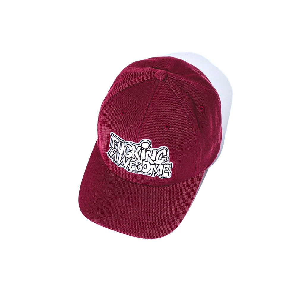 Fucking Awesome - PBS Logo Snapbak - Maroon