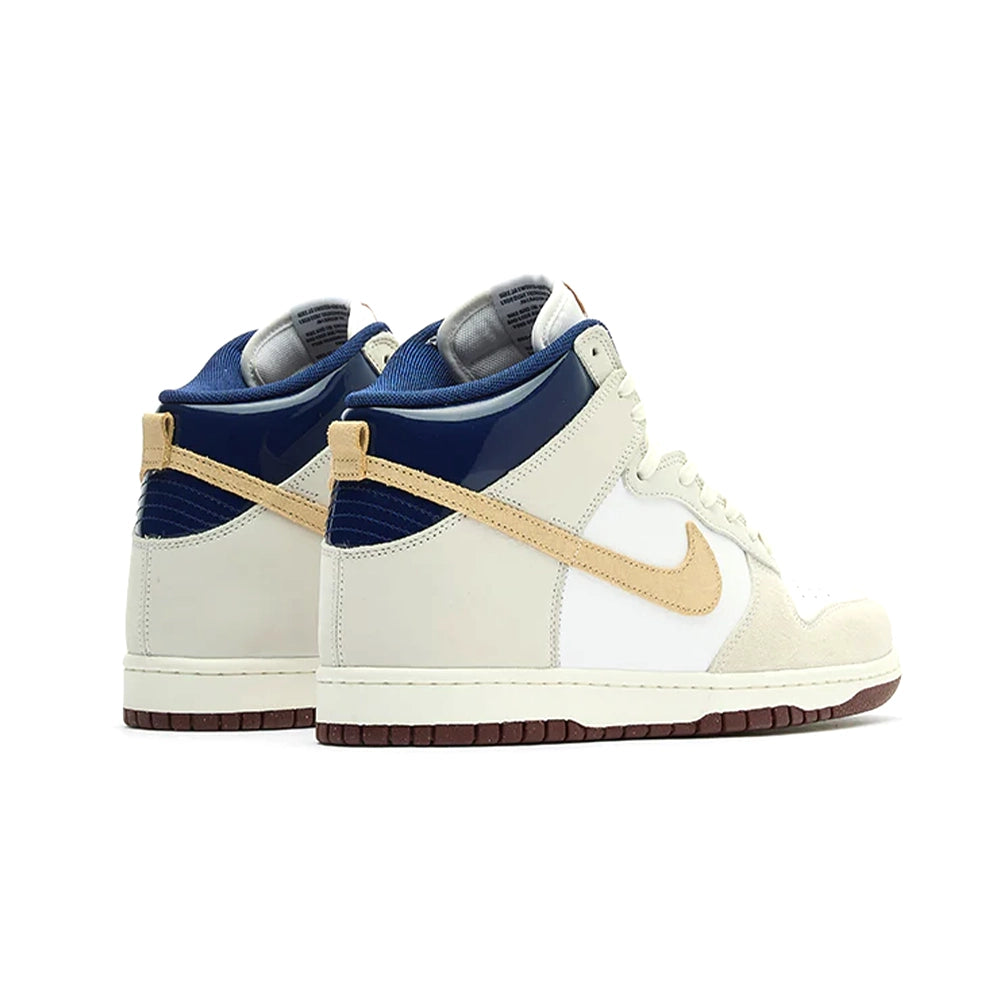 Nike SB - Dunk High Pro QS - White/Ivory-SandDune