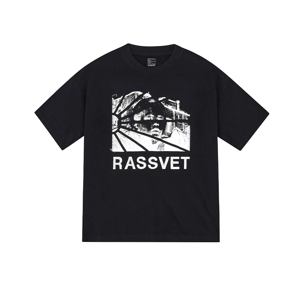 Rassvet - Heritage Logo Tee - Black