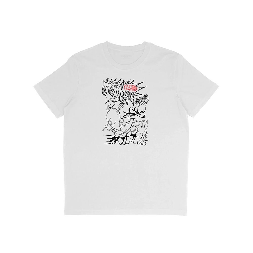 Cleaver - Kazwes tee - White