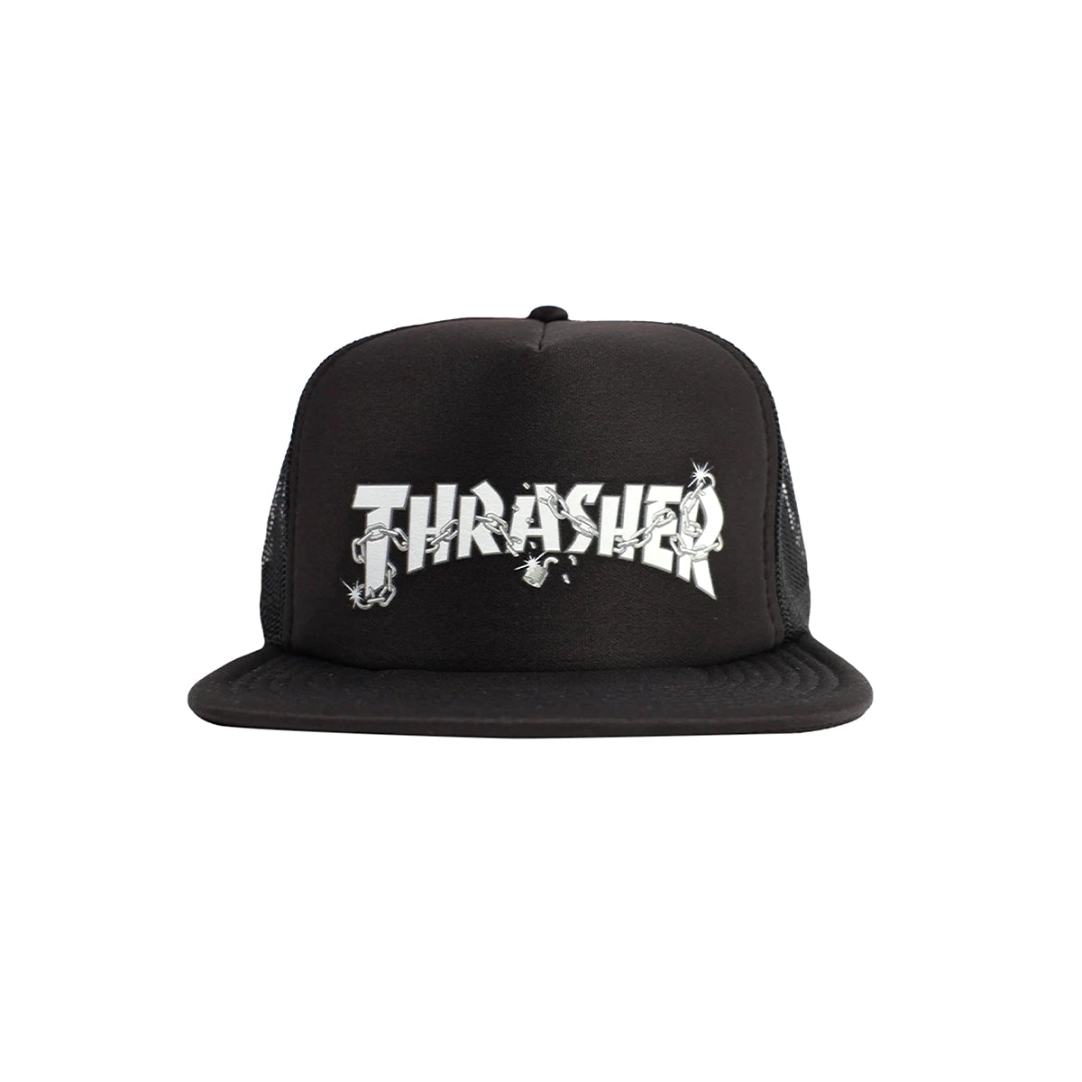 Thrasher - Chains by Daniel Shepard Trucker - Black