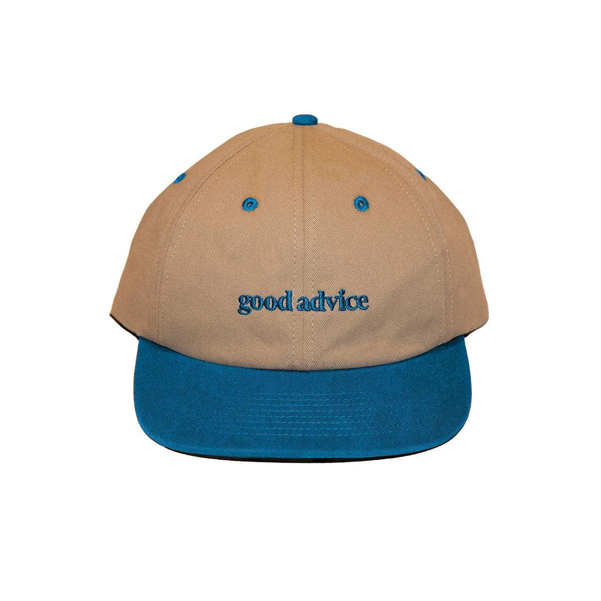 Good Advice Logo Cap - Sand/Navy