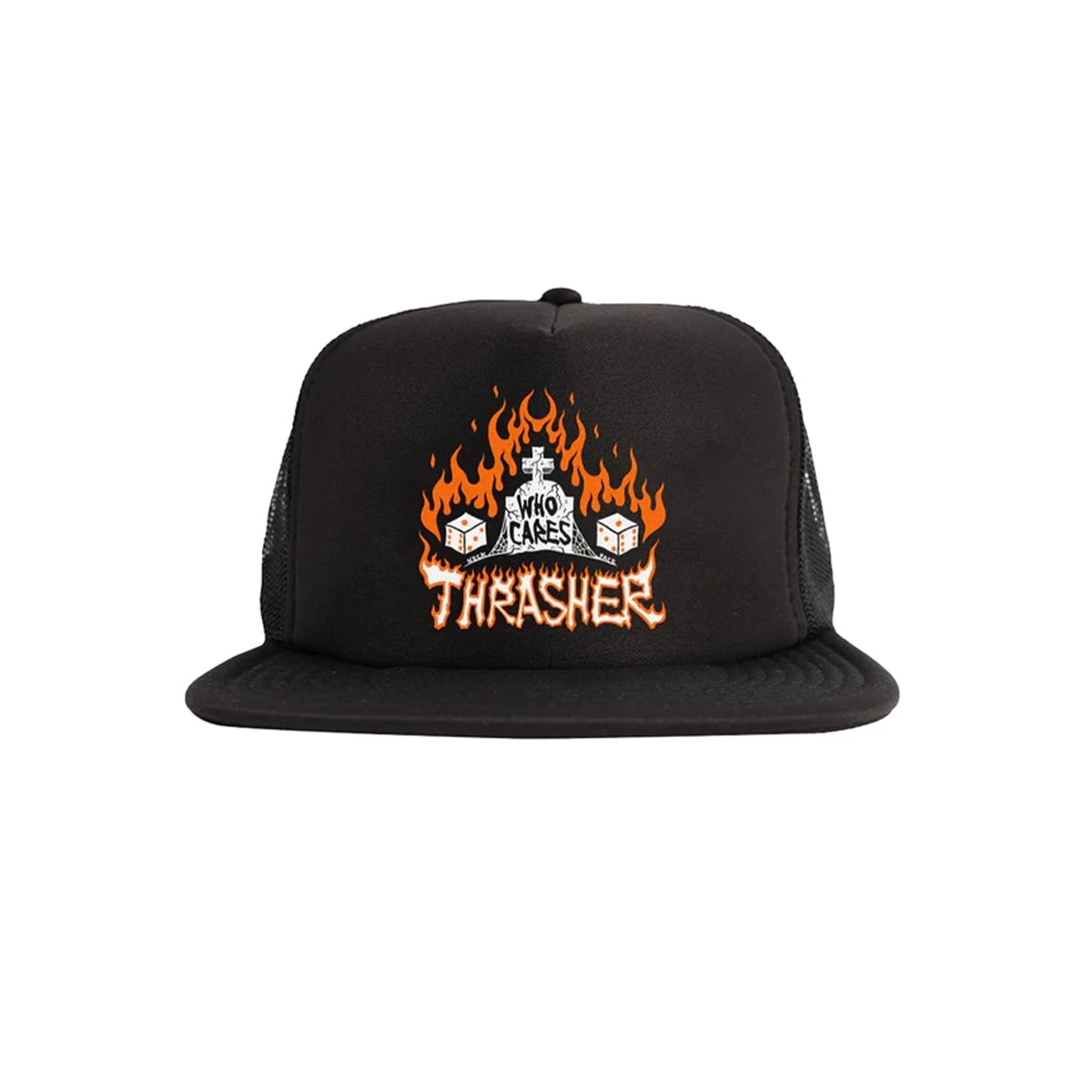 Thrasher - Who Cares Trucker - Black