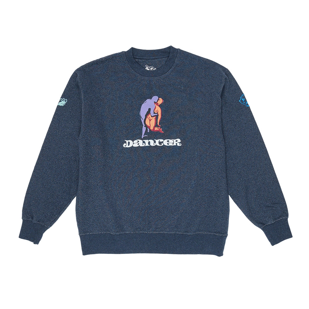 Dancer - Faiting Crewneck - Heather Navy