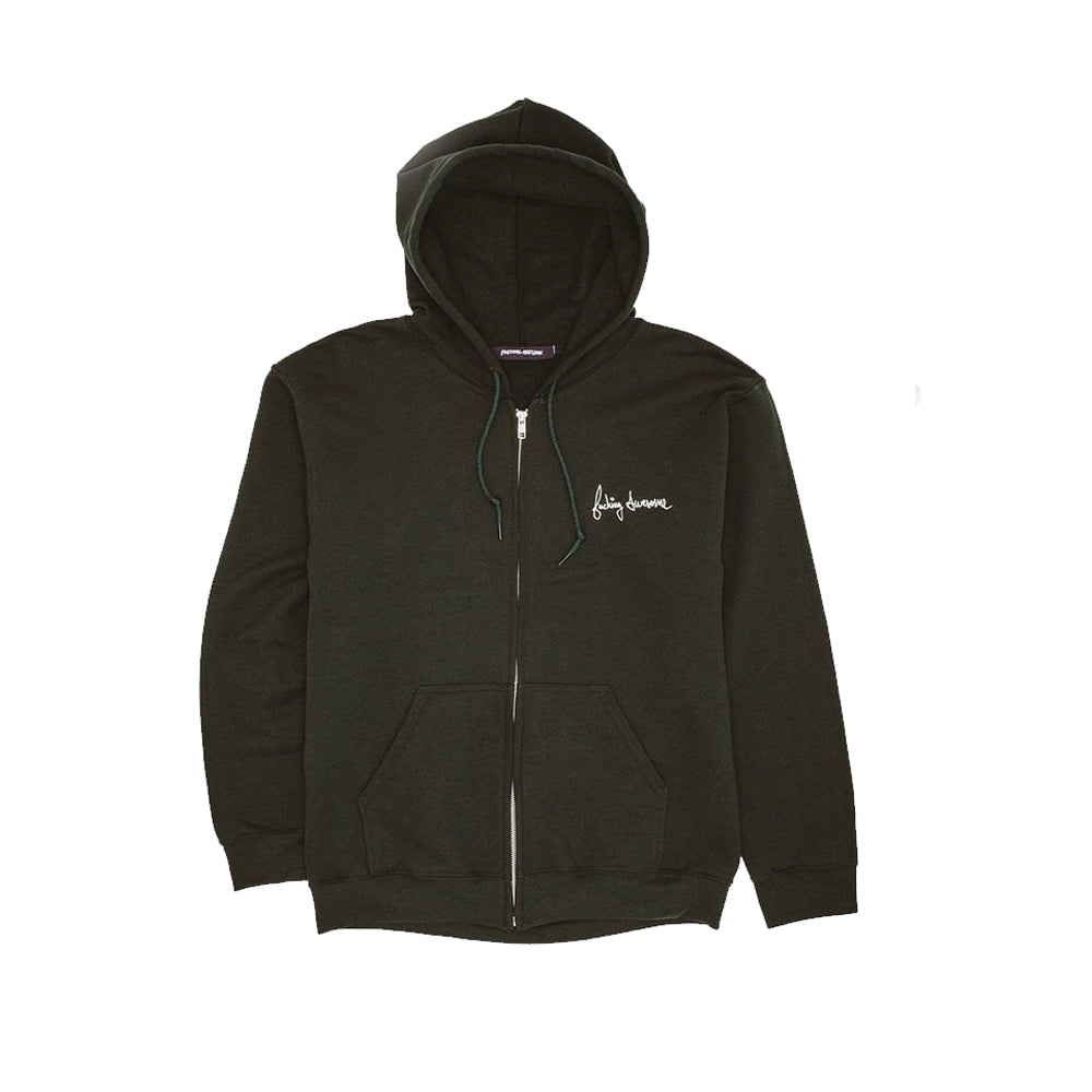 【FUCKING AWESOME】 2025 DILL COLLAGE ZIP HOODIE BLACK Fucking Awesome - 2025 Dill Collage Zip Hoodie - Black