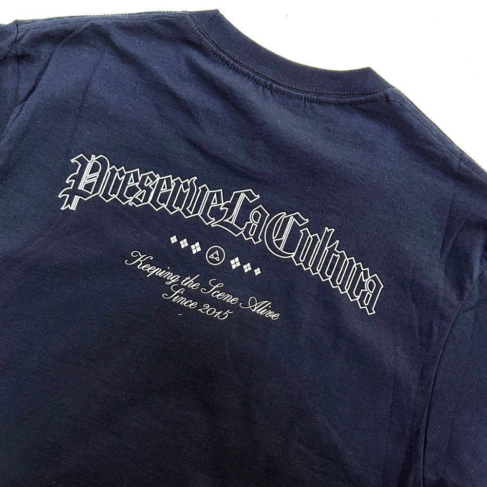 Al Carrer - Gothic Tee - Navy