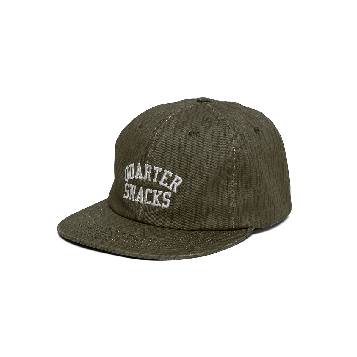 Quarter Snacks - Arch Cap - Olive Raindrop