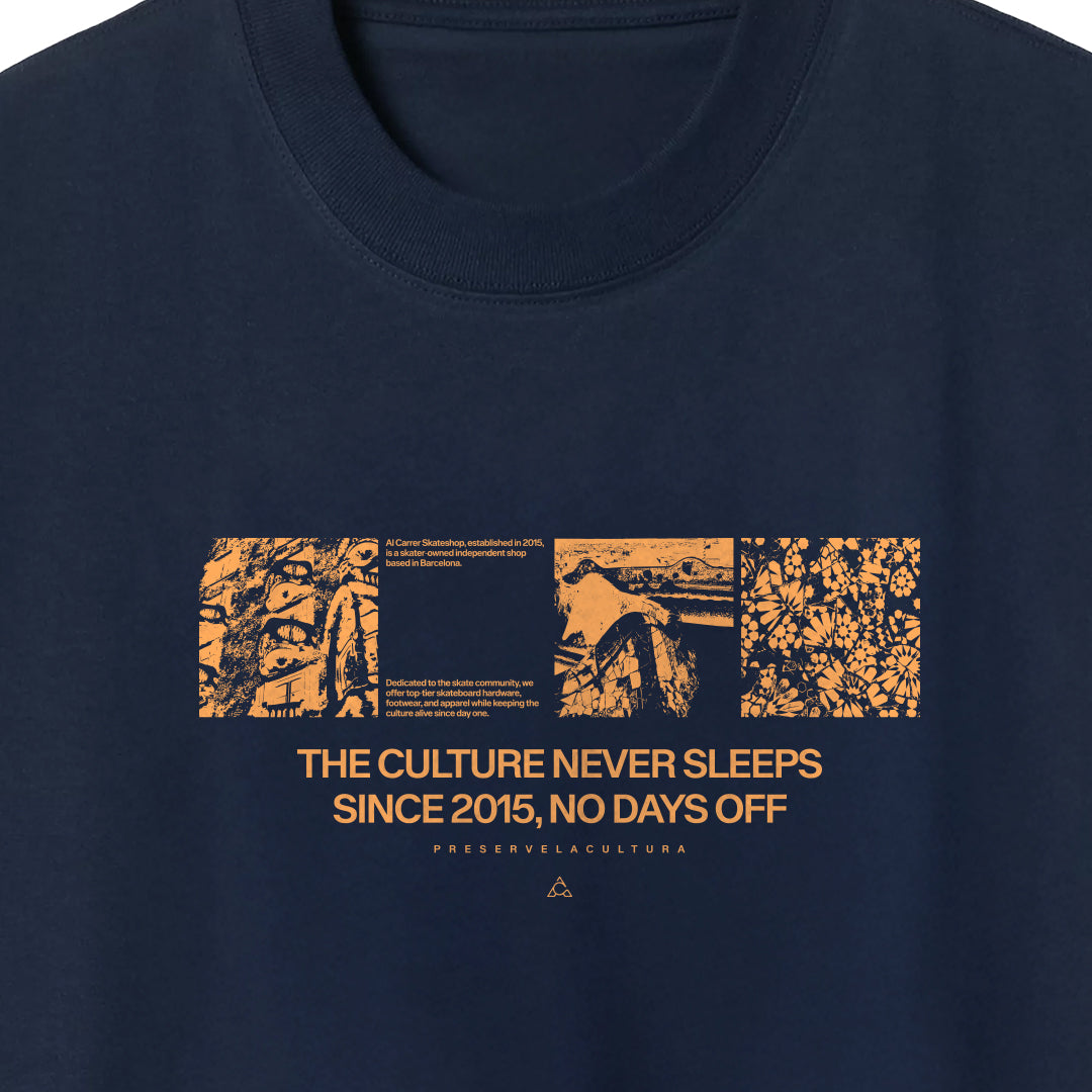 Al Carrer -The Culture Never Sleeps - Navy