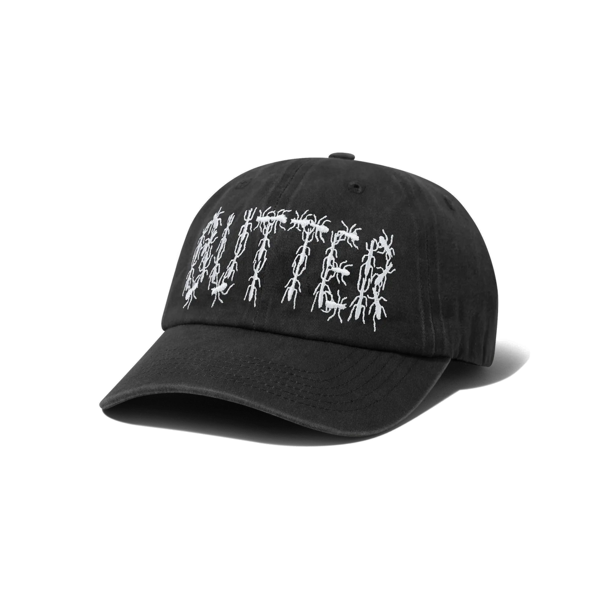 Butter - Ants 6 Panel Cap - Black