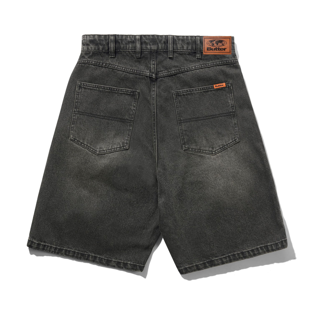 Butter - Baggy Denim Shorts - Faded Black