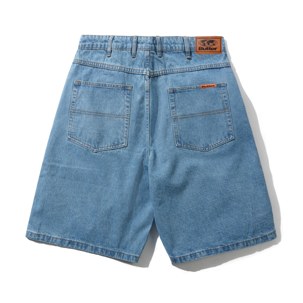 Butter - Baggy Denim Shorts - Washed Indigo