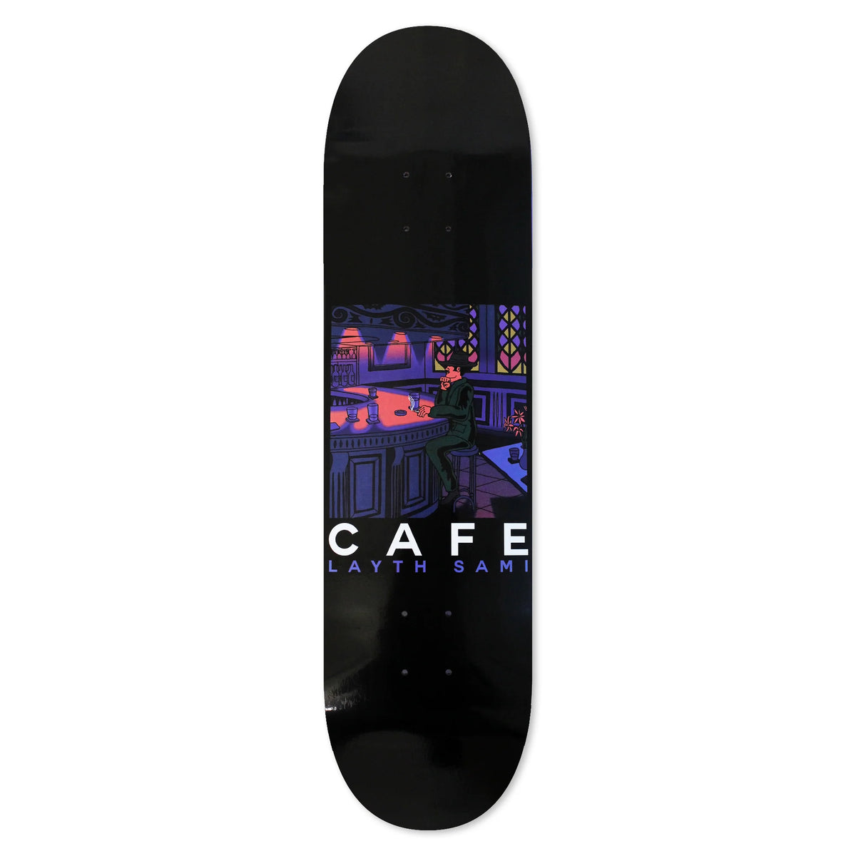 Skateboard Cafe - Barfly Black 8.125”