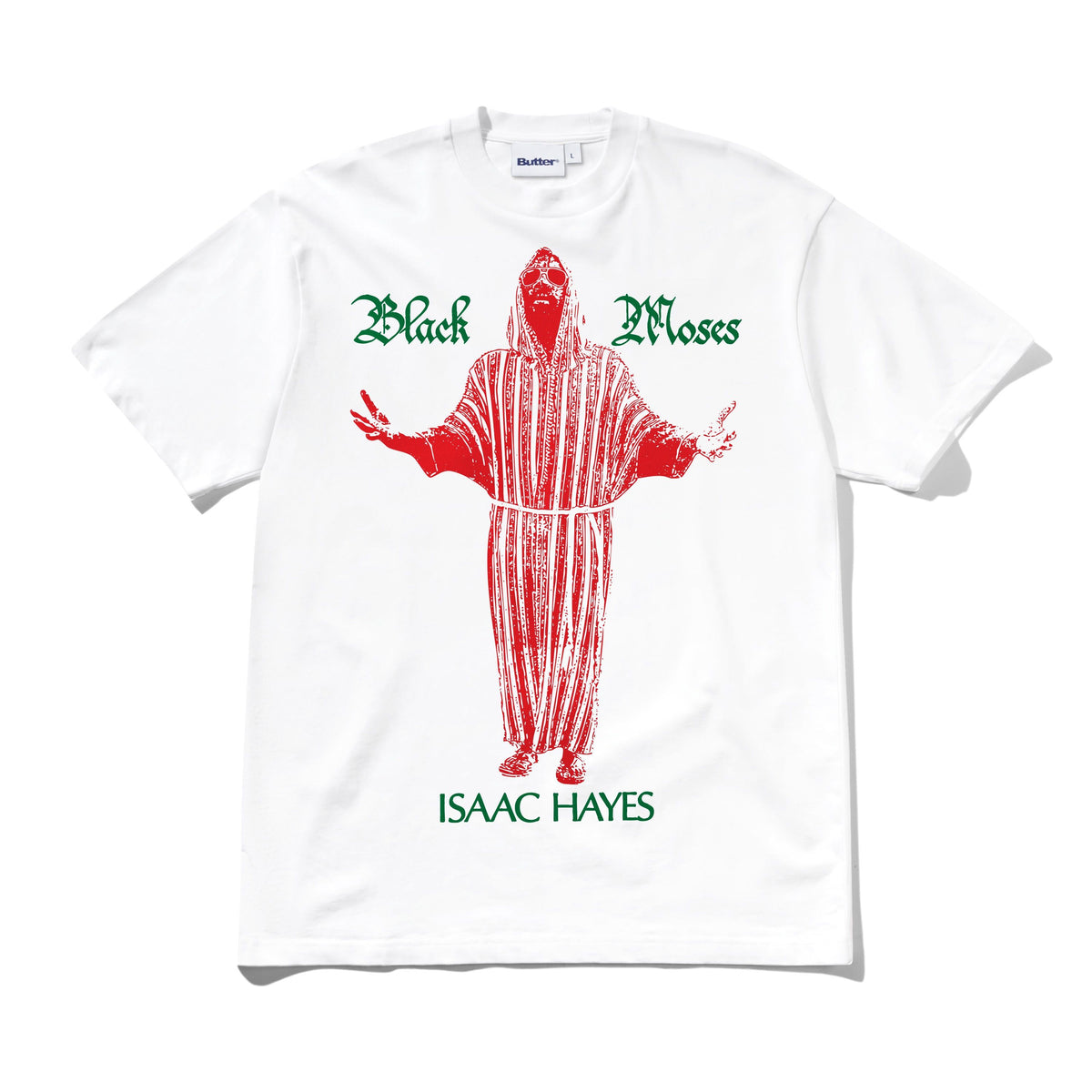 Butter - Black Moses Tee - White