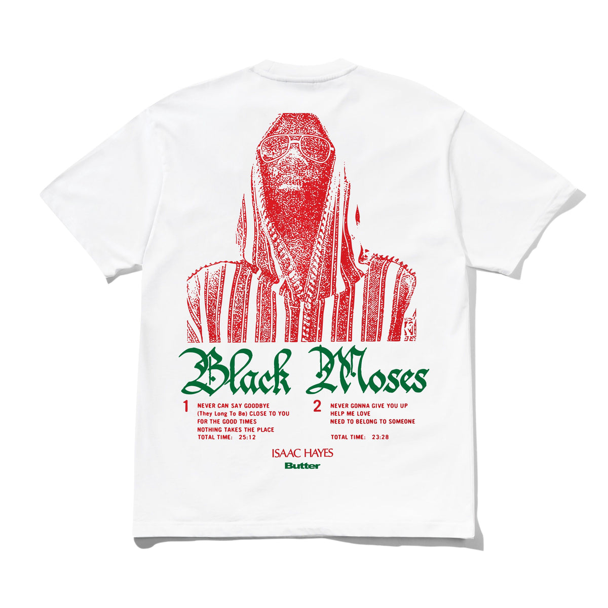 Butter - Black Moses Tee - White