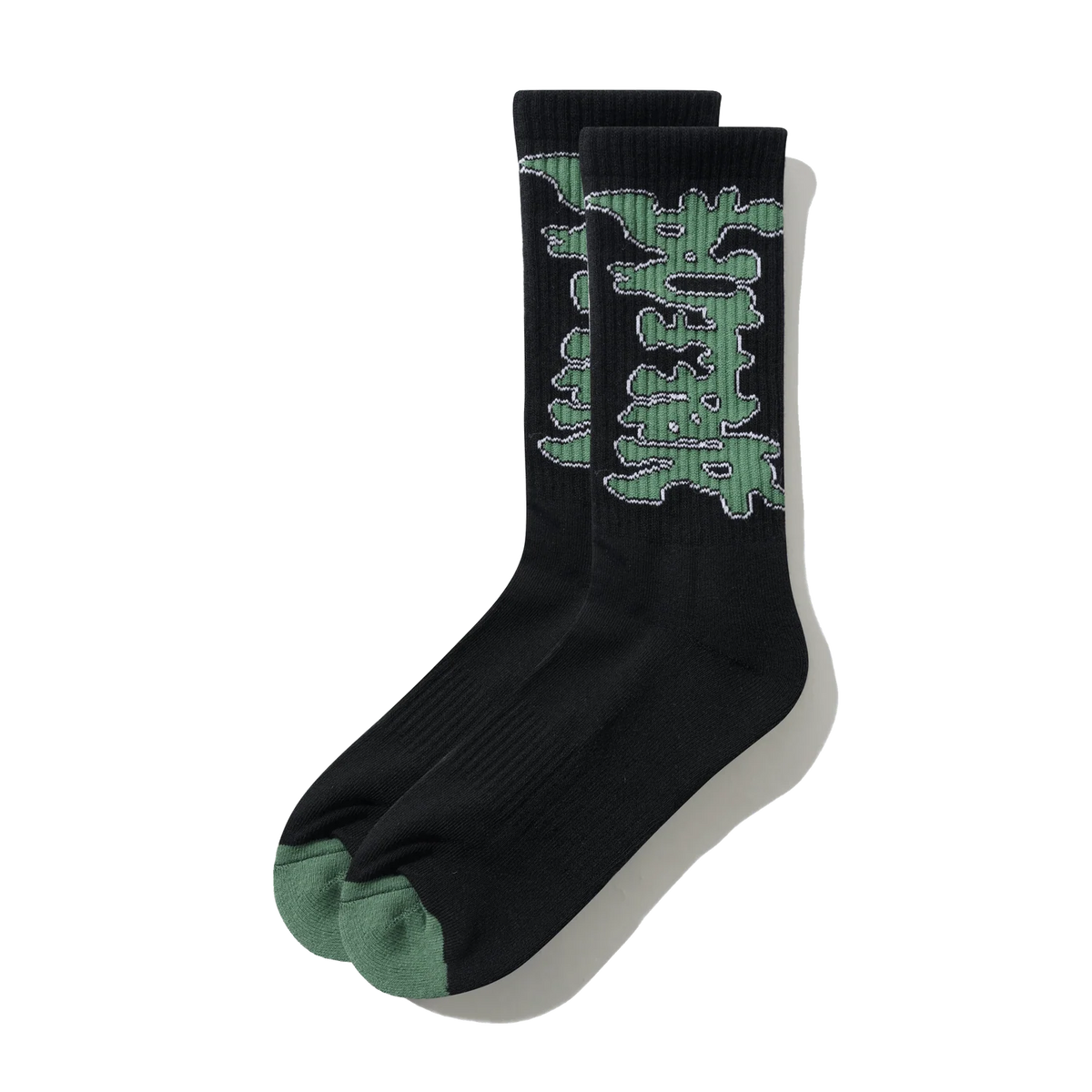 Butter - Blotch Socks - Black