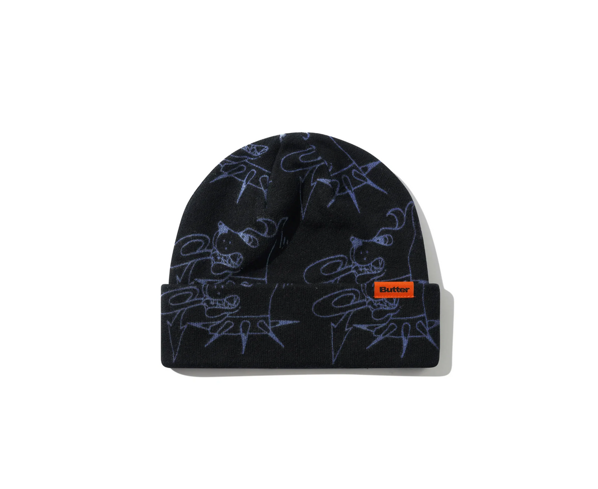 Butter - Canine Beanie - Black