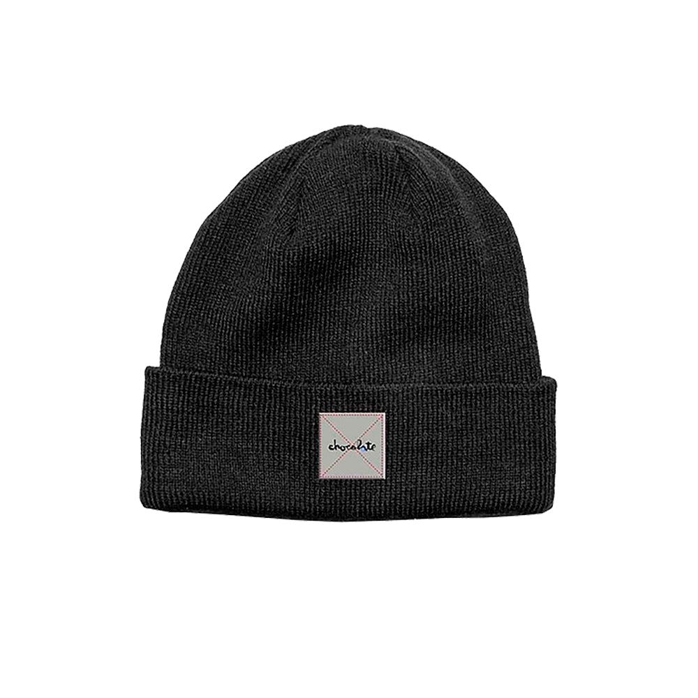 Chocolate - Reflective Work Beanie - Black