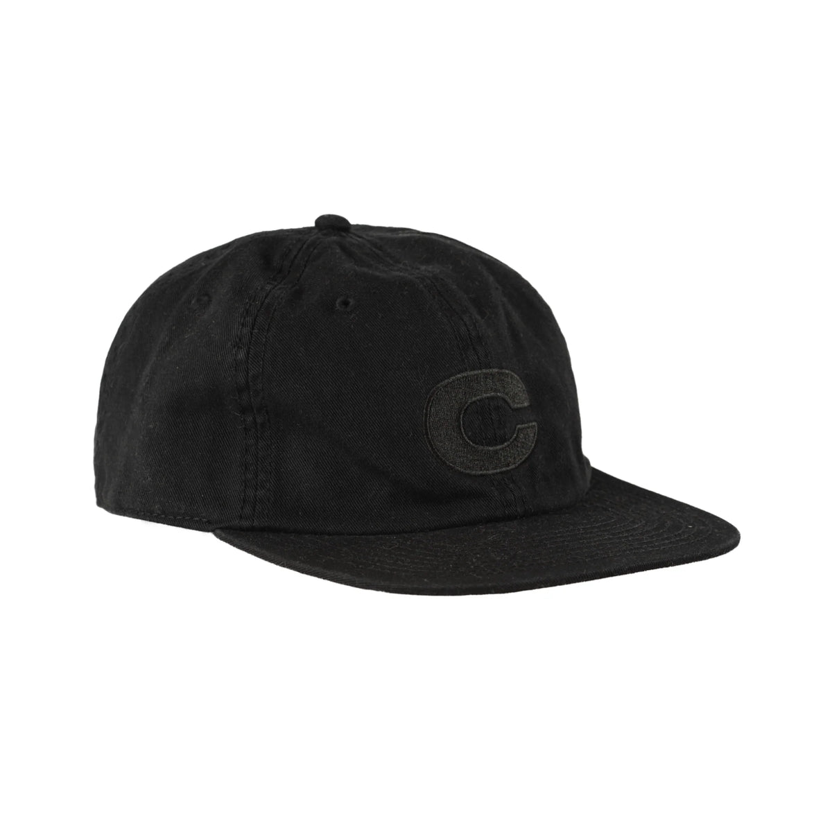 Cleaver - "C Snap" Hat - Black Tonal