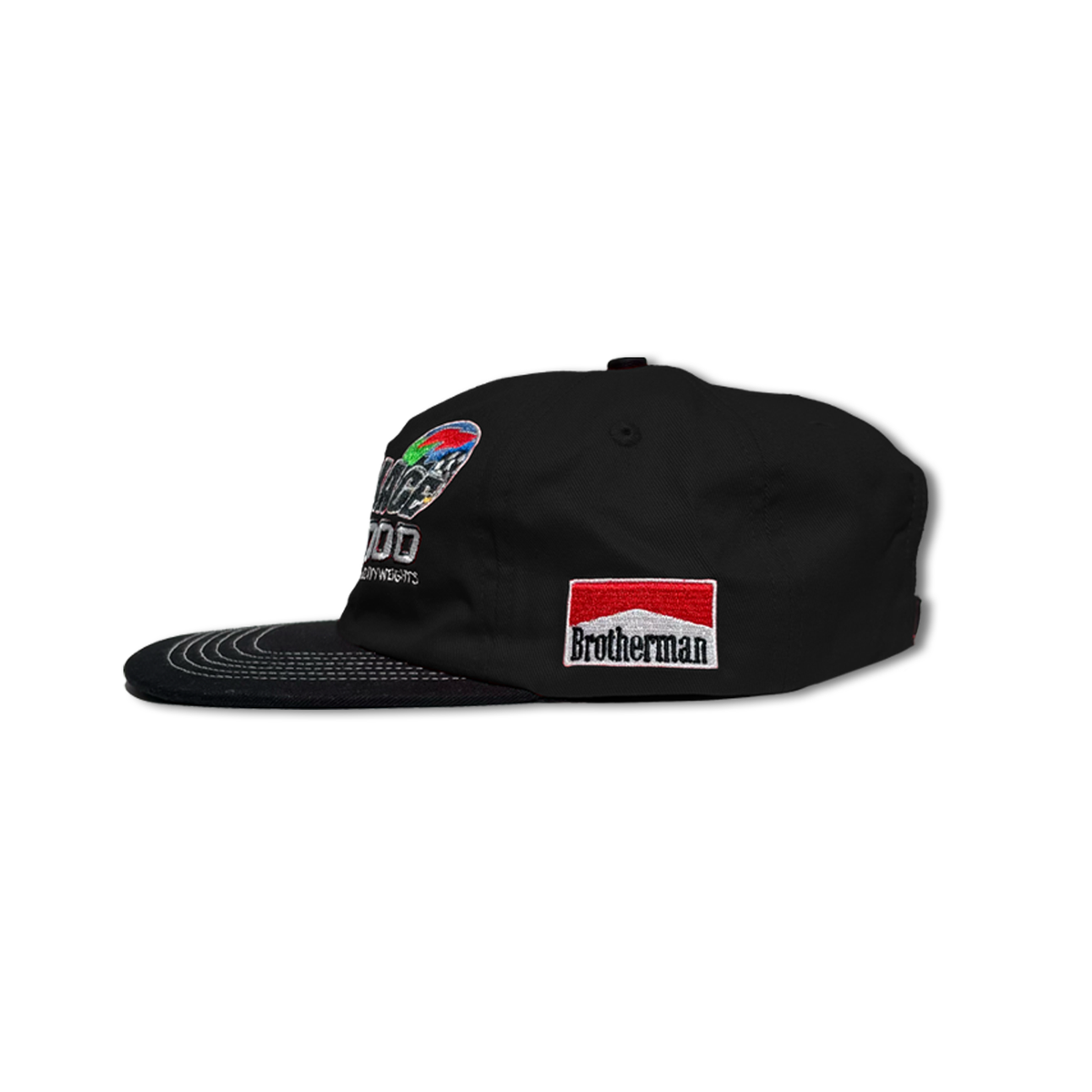Damage - D300 6 Panel Hat - Black