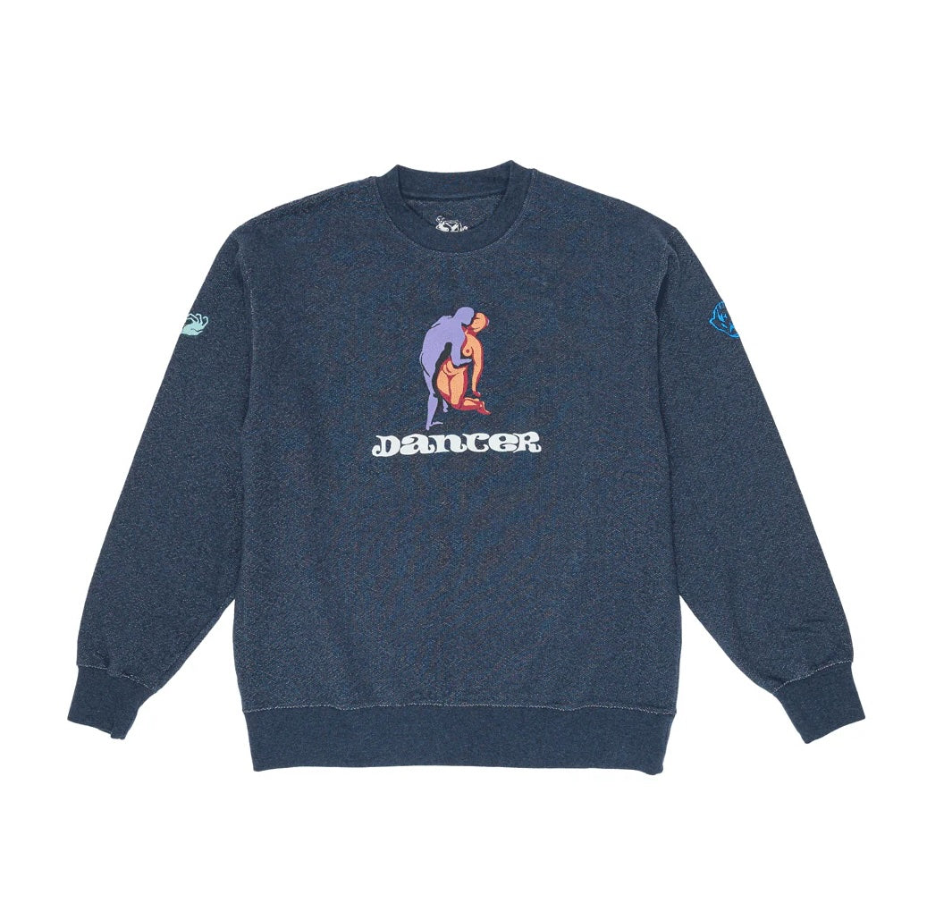 Dancer - Fainting Crewneck - Heather Navy